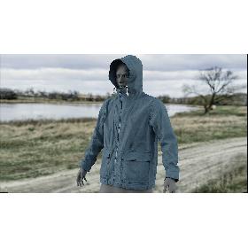 3D Men's Jacket 1 model